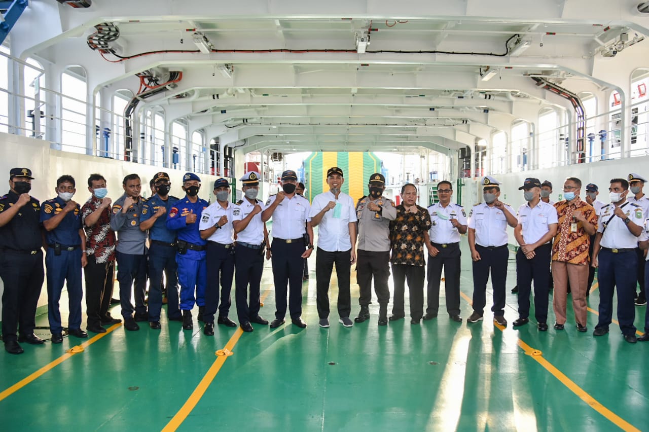 Wali Kota Berharap KMP. Tirus Meranti Dapat Menghidupkan Pariwisata Kota Dumai