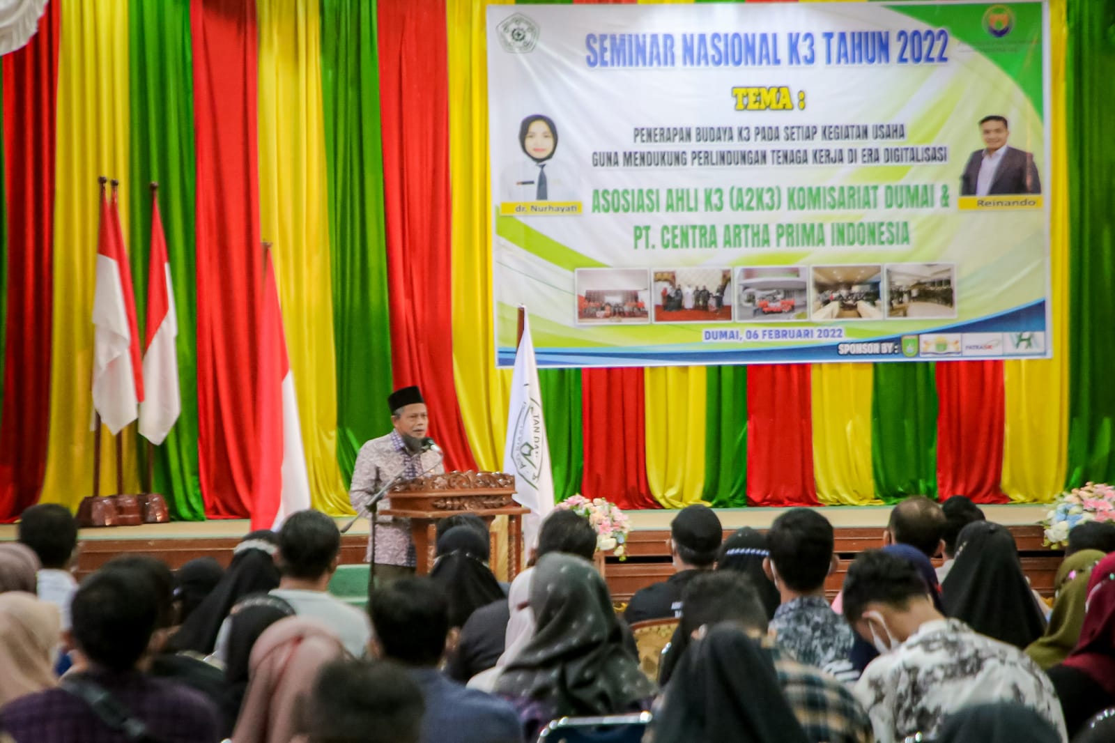 A2K3 Komisariat Kota Dumai Gelar Seminar K3, Staf Ahli: Kesehatan dan Keselamatan Kerja Wajib Diprioritaskan
