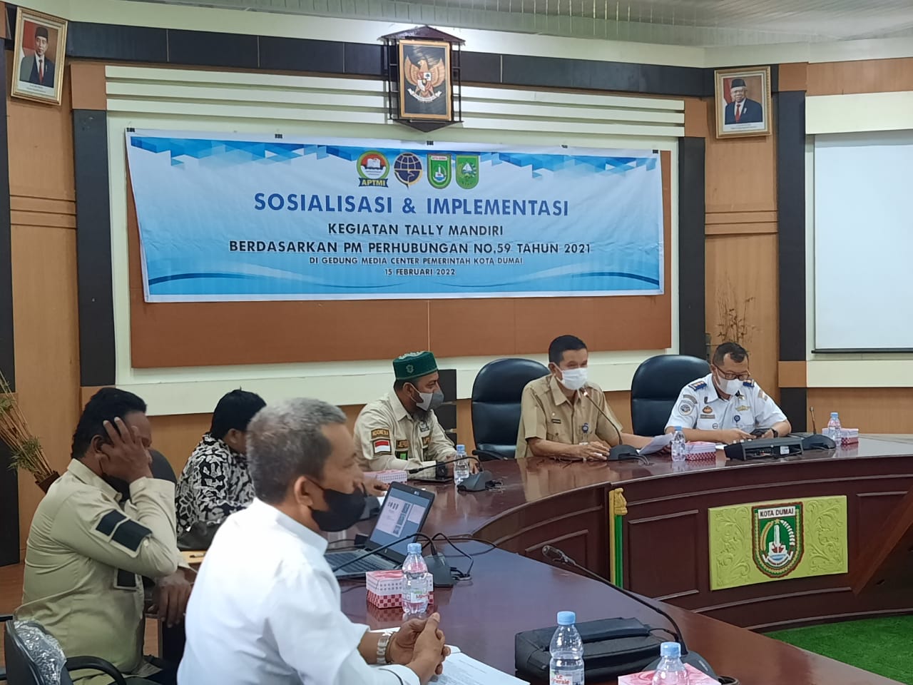 Sekdako Berharap Stake Holder Yang Beroperasi Di Kota Dumai Gunakan Jasa Tally Yang Sudah Terdaftar 