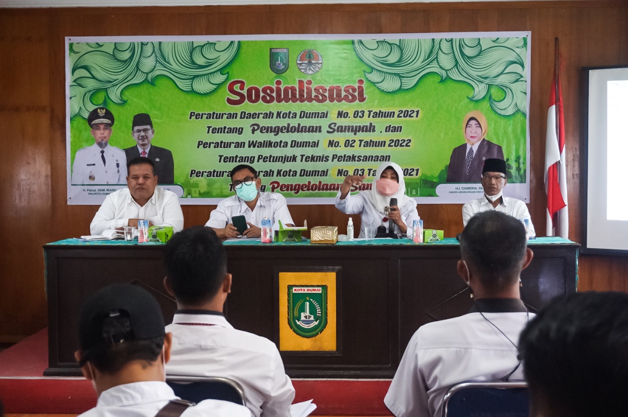 Buang Sampah Tidak Pada Tempatnya, Pemko Dumai Terapkan Sanksi Sosial Hingga Denda Rp. 500.000