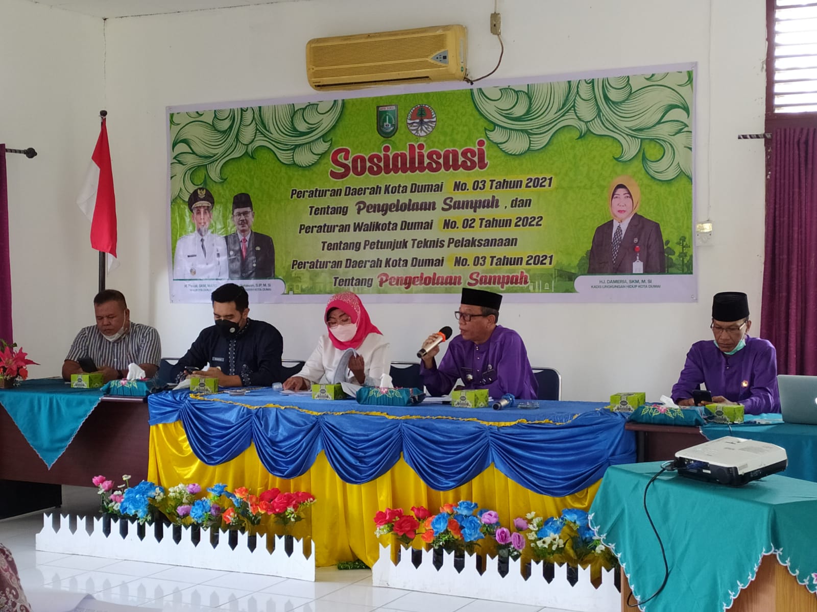 DLH Kota Dumai Terus Gencar Sosialisasikan Perda Sampah