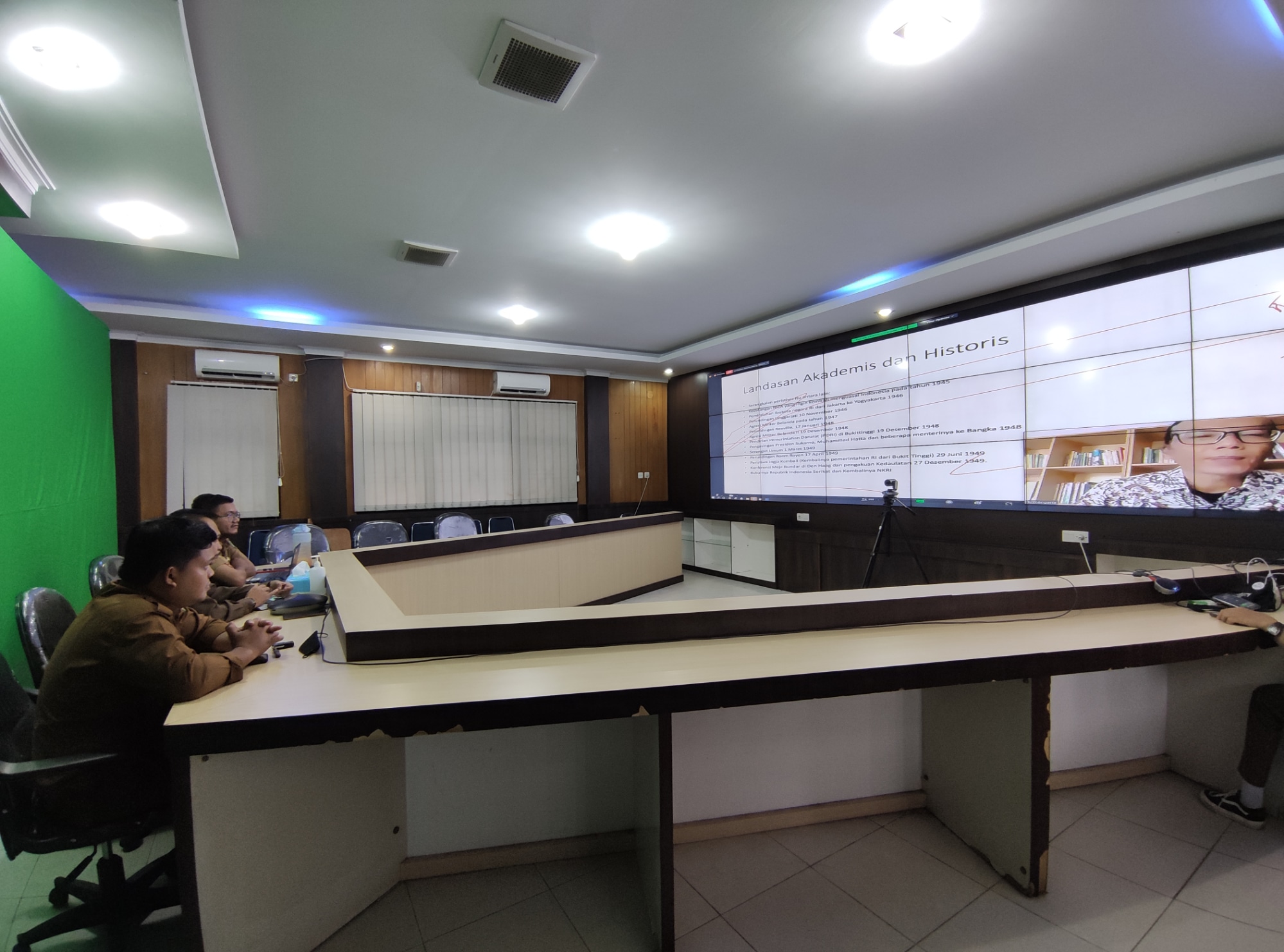 Asisten II Hadiri Sosialisasi Penegakan Kedaulatan Negara Satu Maret