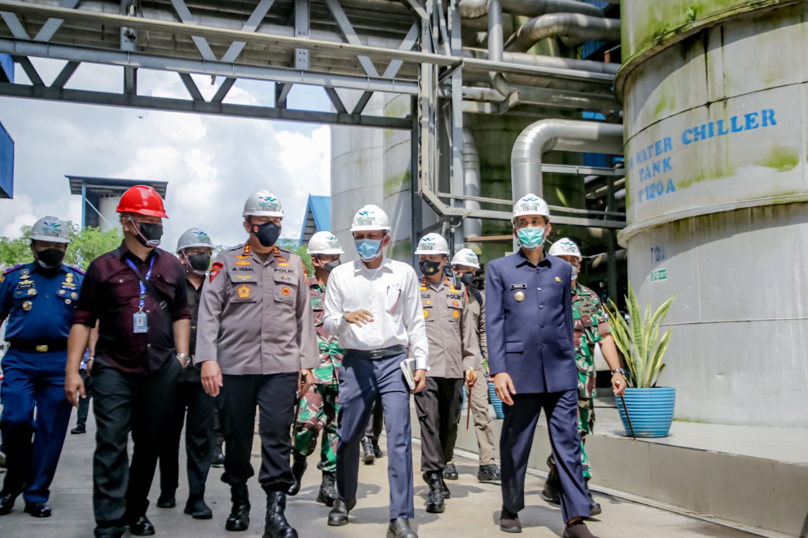 Kunjungi Pabrik di Kota Dumai, Kapolda Riau Pastikan Stok Minyak Goreng