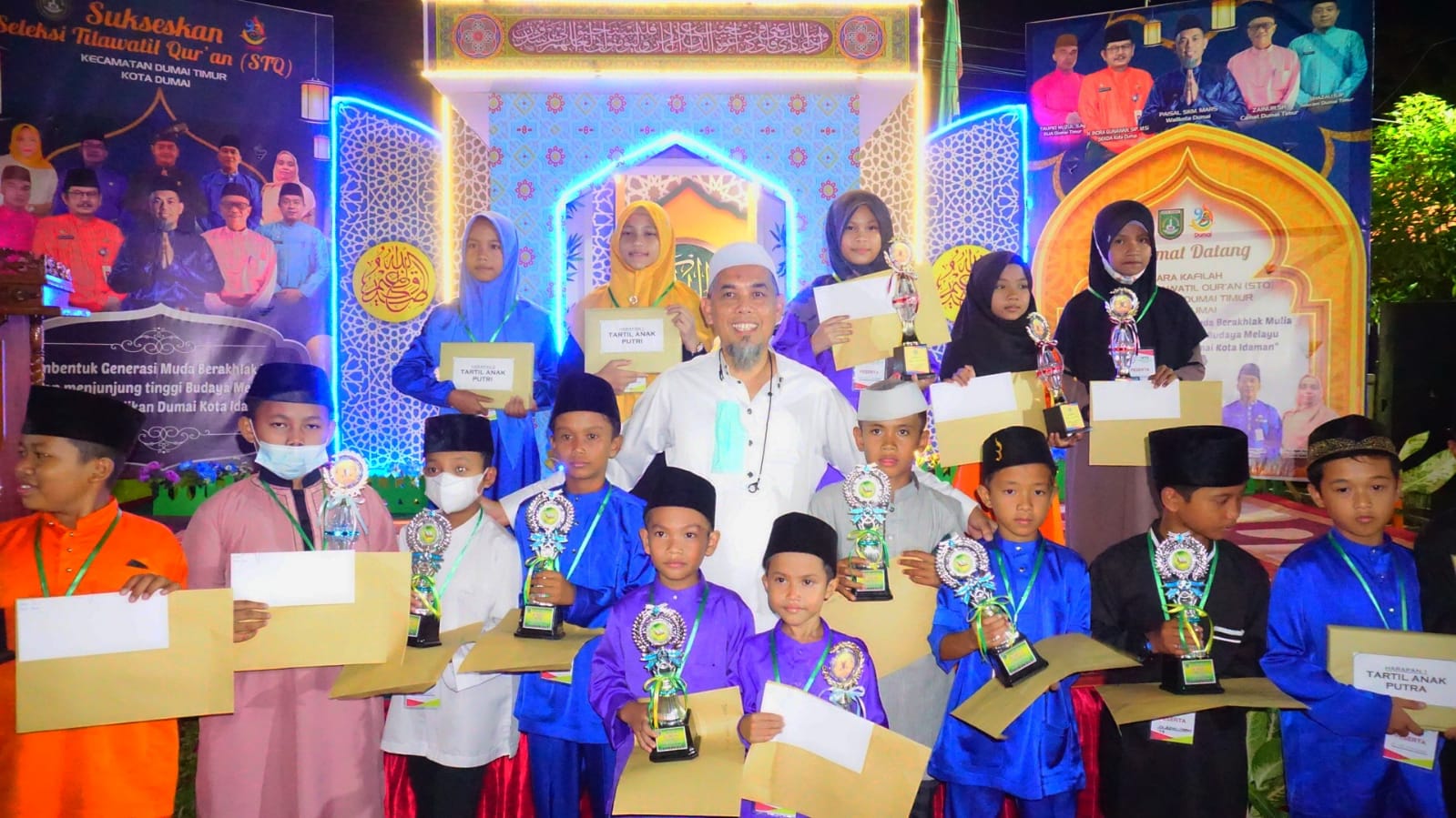 Melalui STQ Kecamatan Dumai Timur, Wali Kota Berharap Pengurus Masjid Dan Musholla Bisa Gegas Acara Festival Anak Idaman
