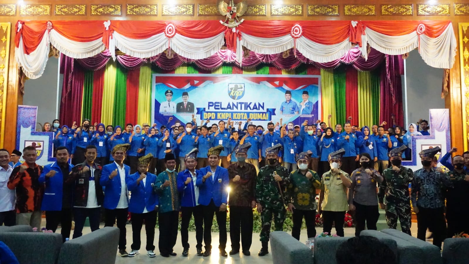 Rian Diamanahkan Pimpin DPD KNPI, Sekda : Mari Kita Saling Bersinergi Bangun Kota Dumai 