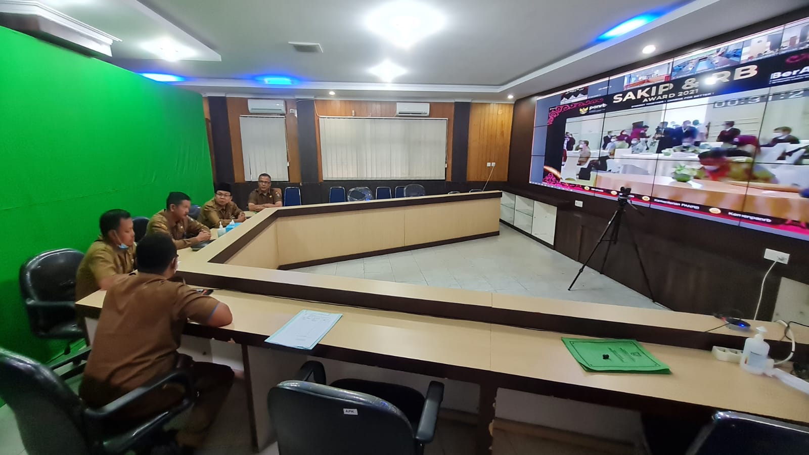 Pemko Dumai Raih Peredikat Baik Pada Acara SAKIP & RB Award 2021