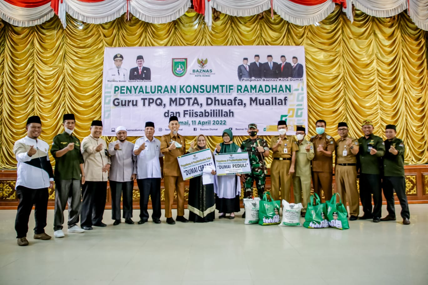 4.872 Warga Dumai Terima Zakat, Wali Kota: Mari Semuanya Berzakat