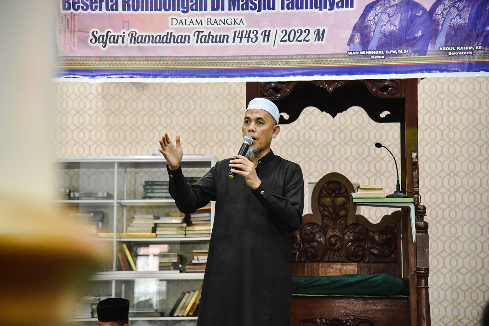 Audensi Dengan Warga, Wali Kota Perintahkan Camat Dan Lurah Dumai Kota Selalu Pantau Kondisi Lingkungan