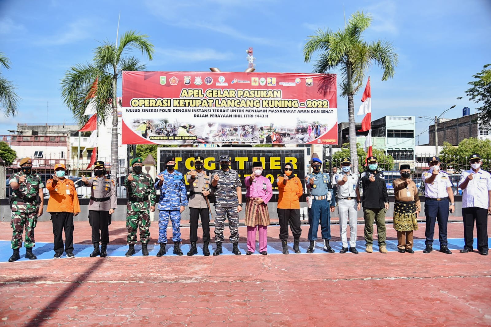 Apel Gelar Pasukan Operasi Ketupat 2022, Kapolres: Boleh Mudik Dengan Syarat Sudah Vaksin 2 dan Booster