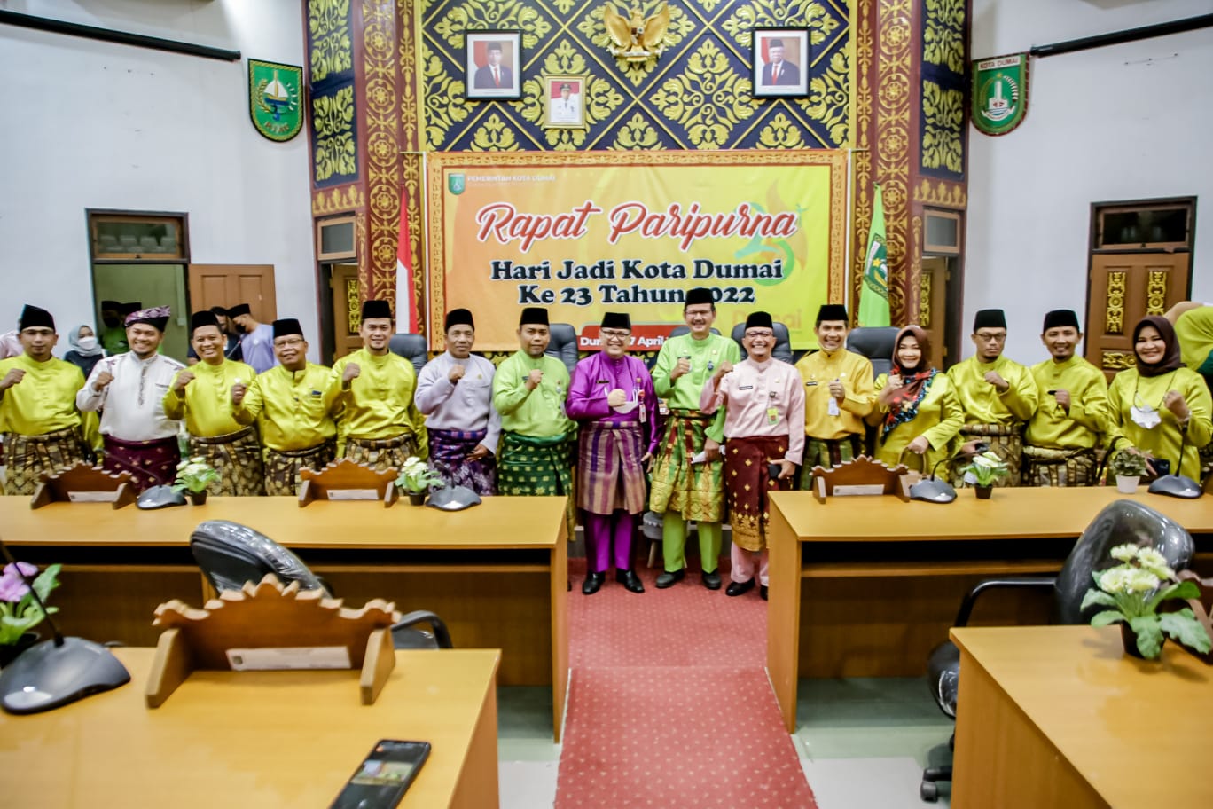 Peringati Hari Jadi Dumai Ke-23,  Pimpinan DPRD Inginkan Warga Terus Jaga Kebersamaan Dan Jaga Persaudaraan 
