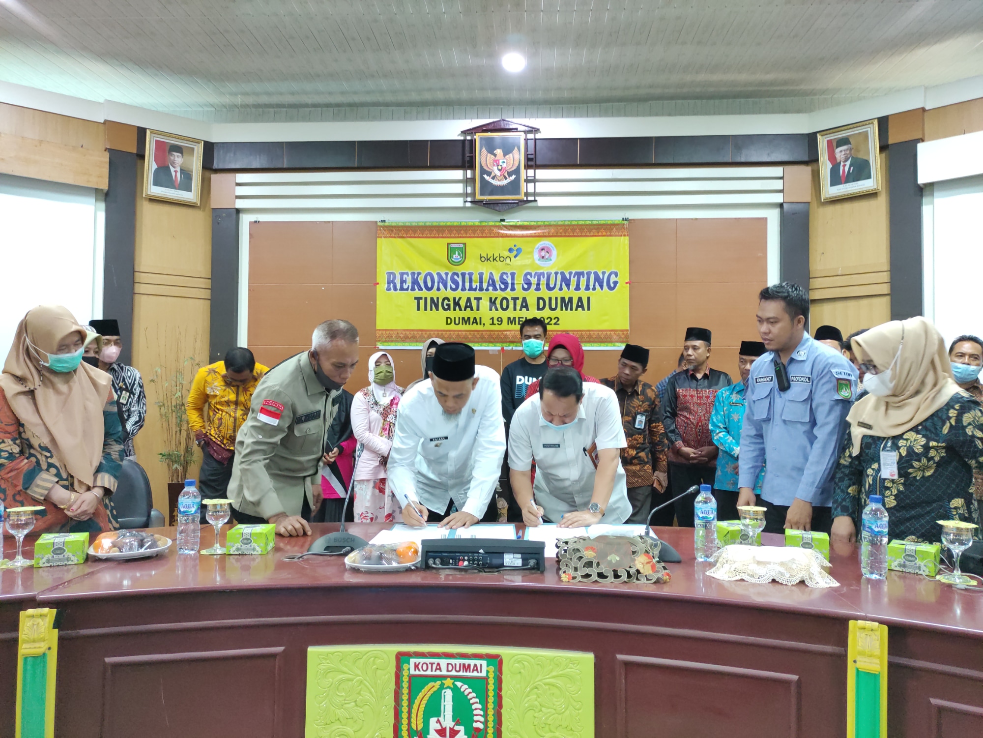Lakukan Penandatangan Deklarasi Bersama, Wali Kota:Tuntaskan Segera Masalah Stunting