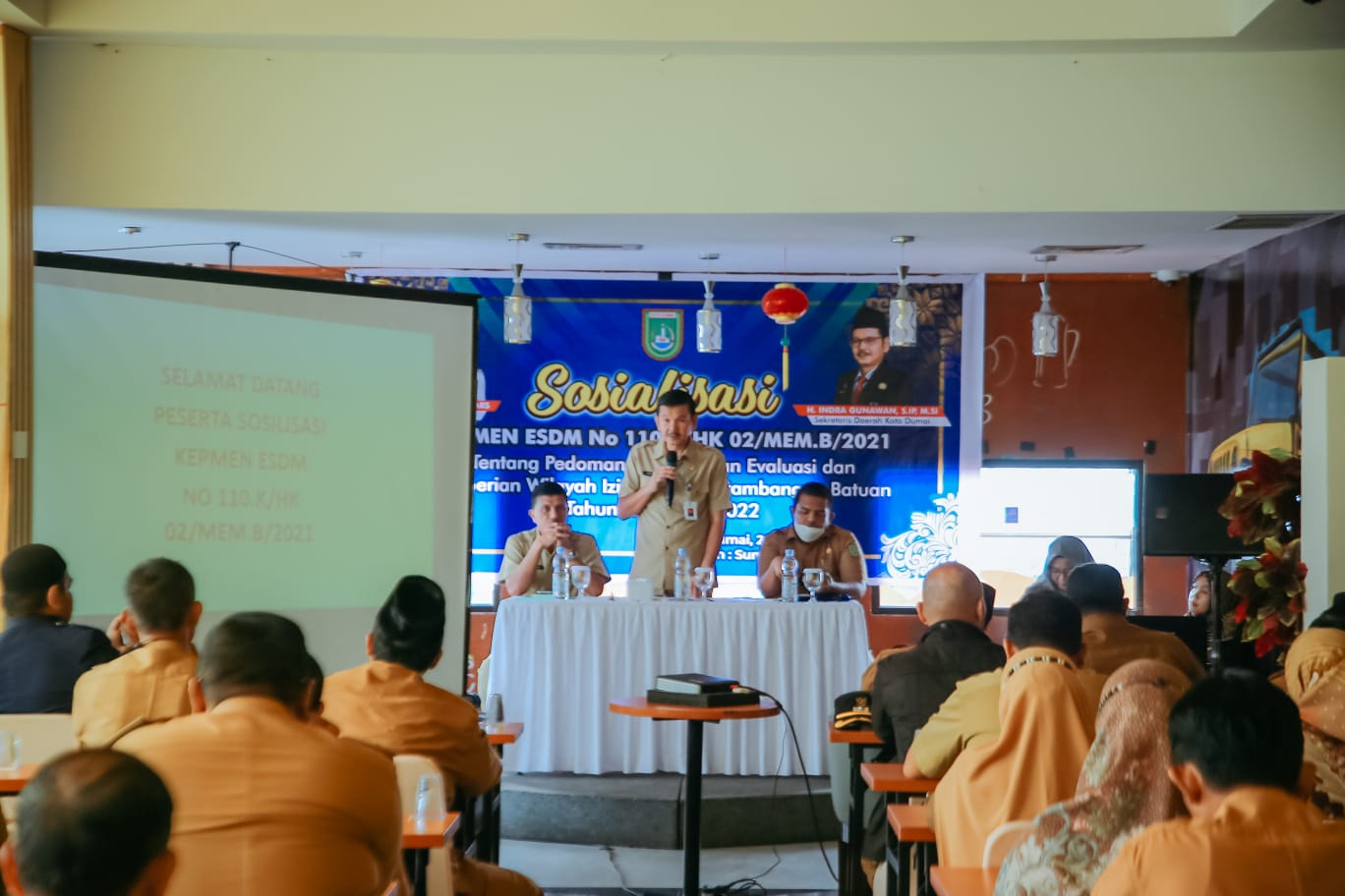 Buka Sosialisasi Kepmen ESDM, Sekda: Manfaatkan Sumber Daya Alam Dengan Bijak