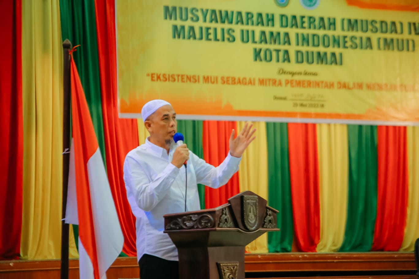 Buka Musda MUI ke IV, Walikota Dumai Ajak MUI dan Masyarakat Perangi Aliran Radikal