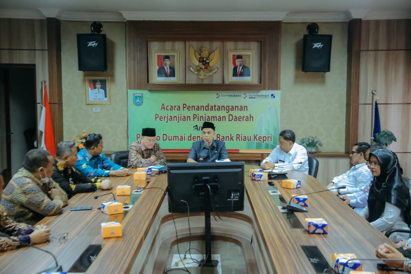 Dorong Pembangunan di Kota Dumai, Pemko Terima Pinjaman dari Bank Riau Kepri