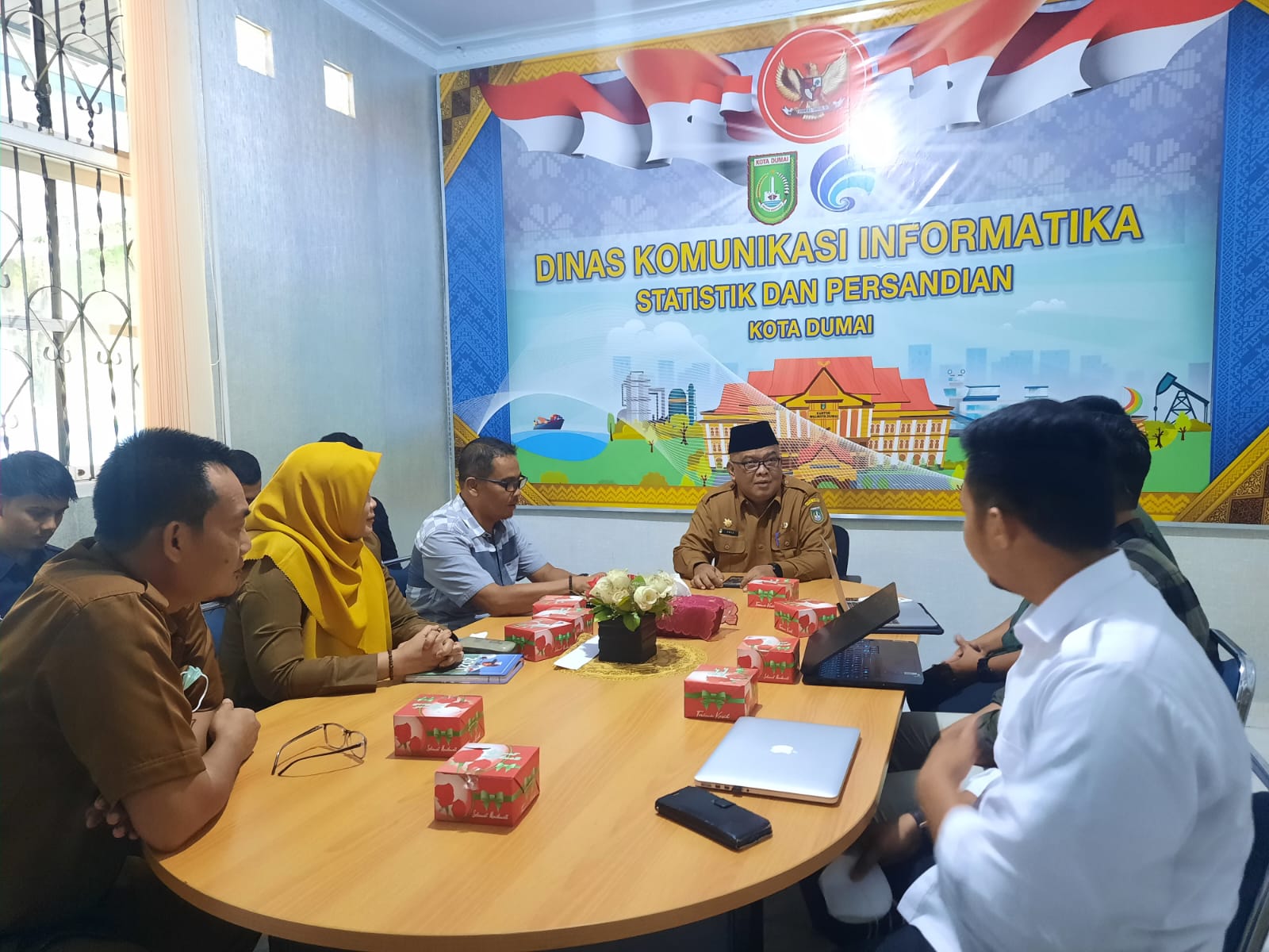Tingkatkan Keamanan Siber, BSSN RI bersama Diskominfotiksan Kota Dumai Gelar Kick Off Meeting ITSA