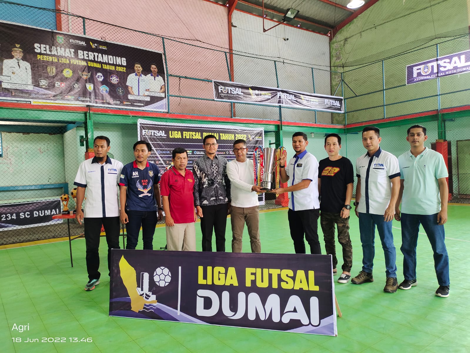Liga Futsal U-20 Dumai Tahun 2022 Resmi Dimulai