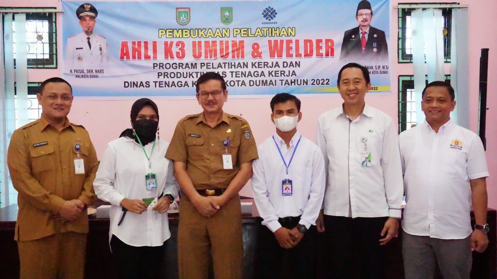 Melalui Pelatihan Welder Dan K3, Sekda Berharap 70 Peserta Dapat Realisasikan Didunia Kerja