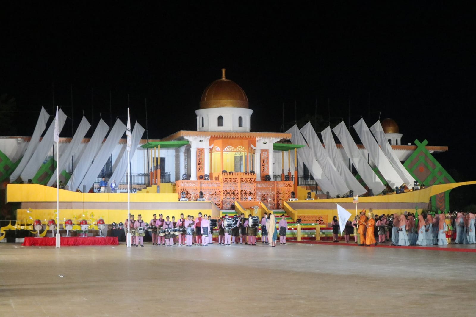 Hadiri Malam Pembukaan MTQ Provinsi Riau, Wali Kota: Mari Doakan Agar Kafilah Dumai Tampil Maksimal