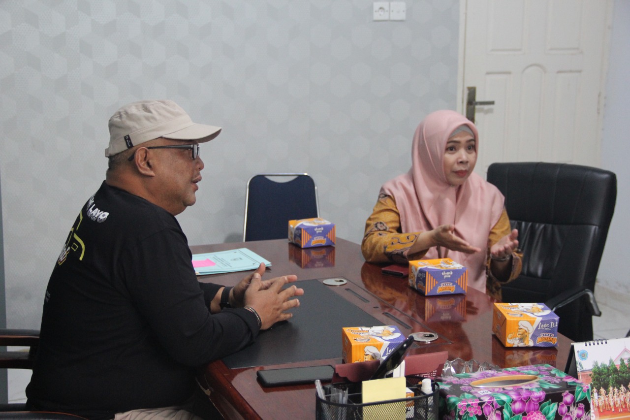Kunjungan Ketua Pengadilan Agama Dumai ke Kominfo Kota Dumai (04/08)