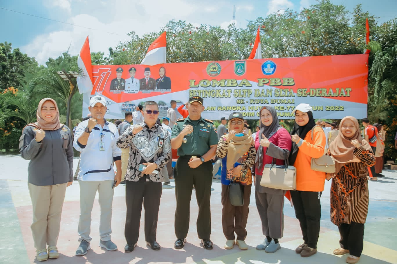 Asisten I Menutup Secara Resmi Lomba PBB Tingkat SLTP dan SLTA se-Kota Dumai, Inilah Para Pemenangnya! 