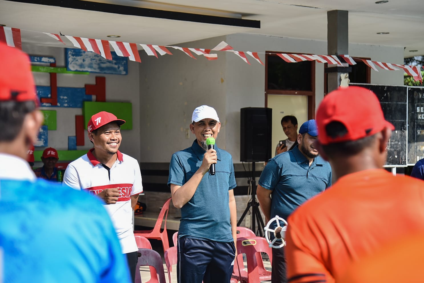 Semarak Jelang HUT RI ke 77, Wali Kota Buka Turnamen Persami Tenis Lapangan 2022 