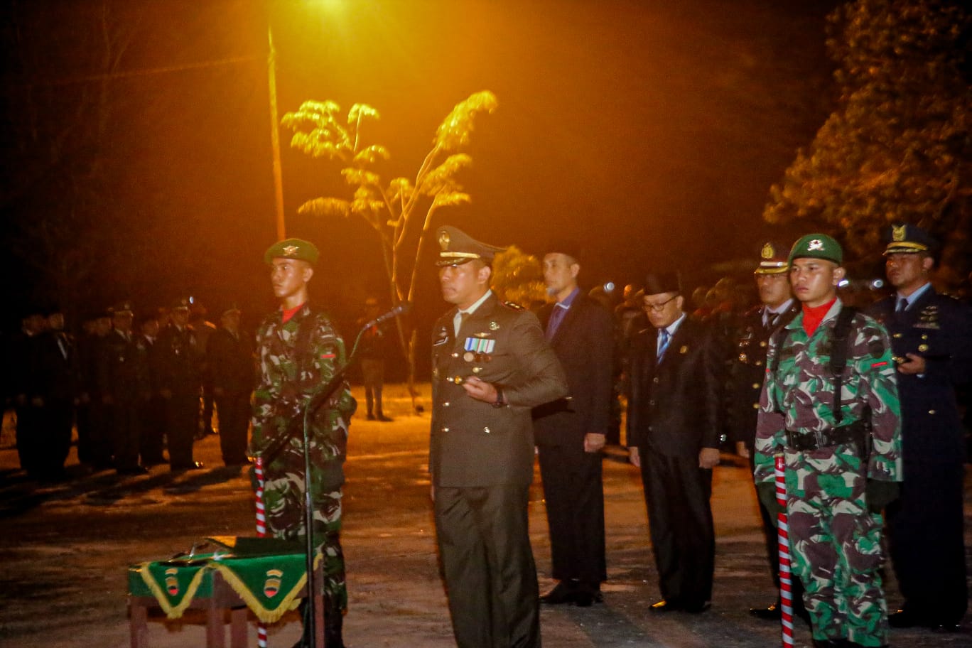 Hadiri Apel Kehormatan dan Renungan Suci, Wali Kota Dumai: Bentuk Penghormatan Atas Jasa Para Pahlawan