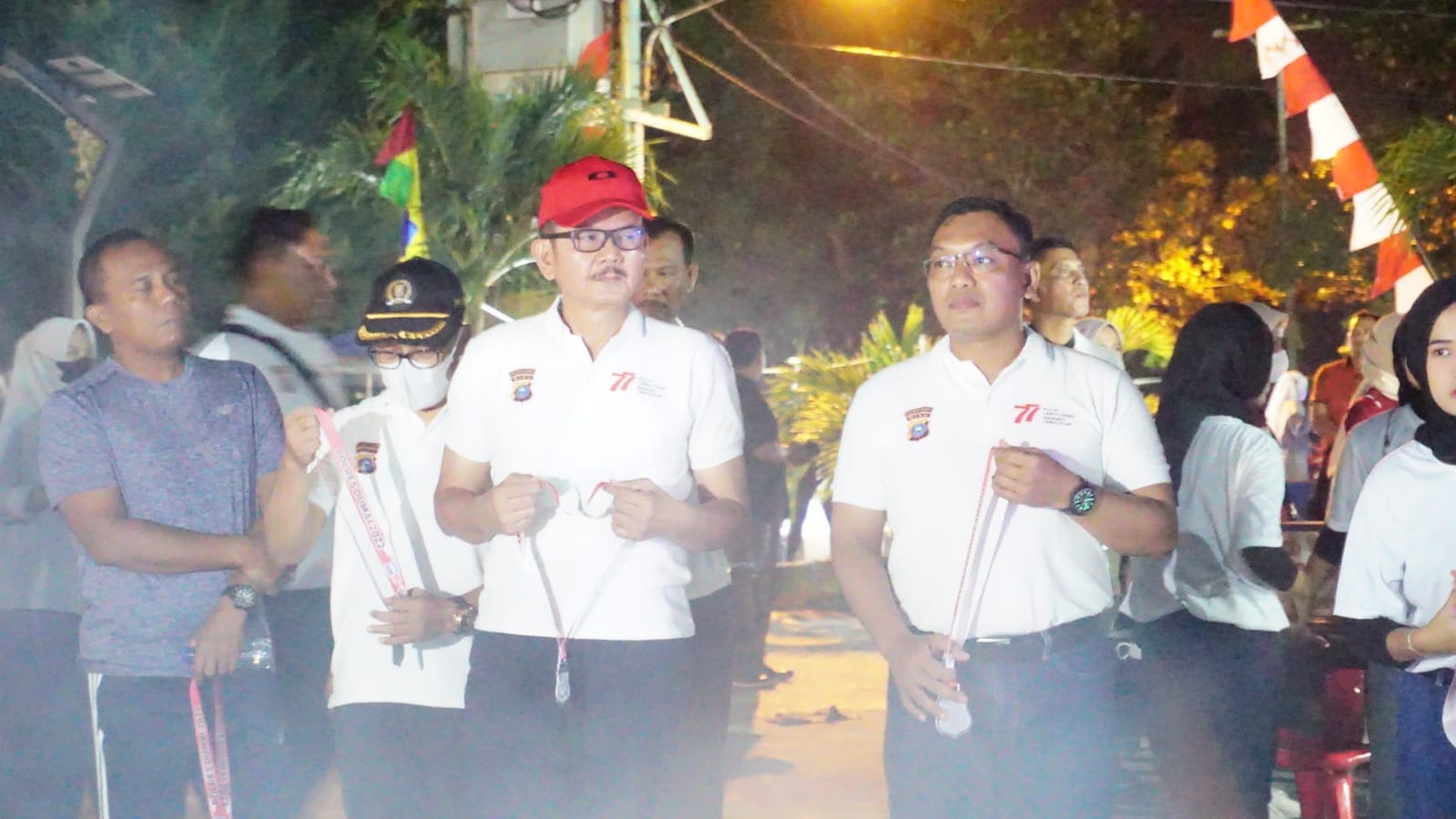 Fun Night Run Diselenggarakan Dalam Rangka Memeriahkan HUT RI, Sekda Beri Apresiasi Kepada Polres Dumai