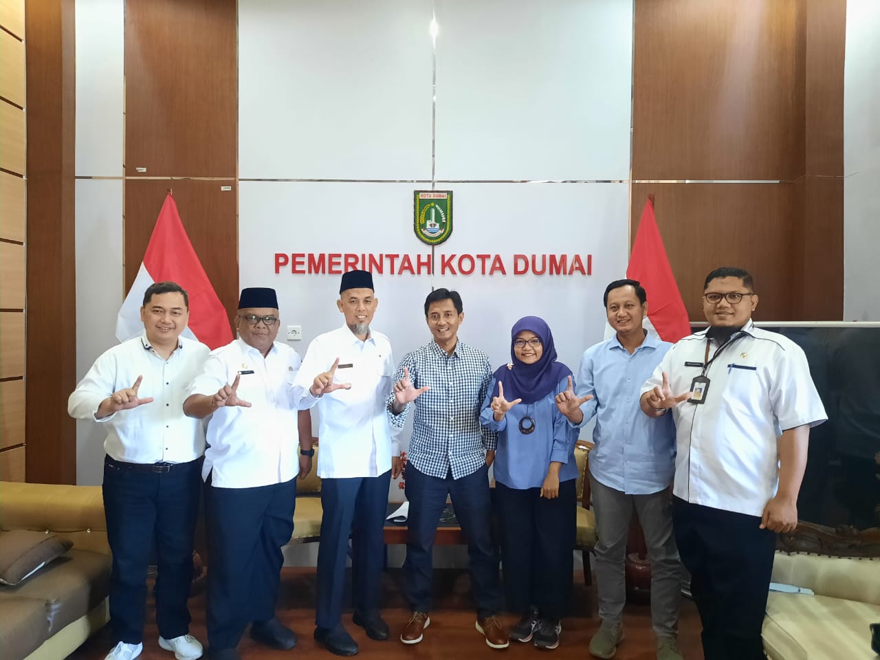 Wali Kota Dumai Sambut Audiensi Tim Smart City Kemenkominfo RI dan Kompas Gramedia