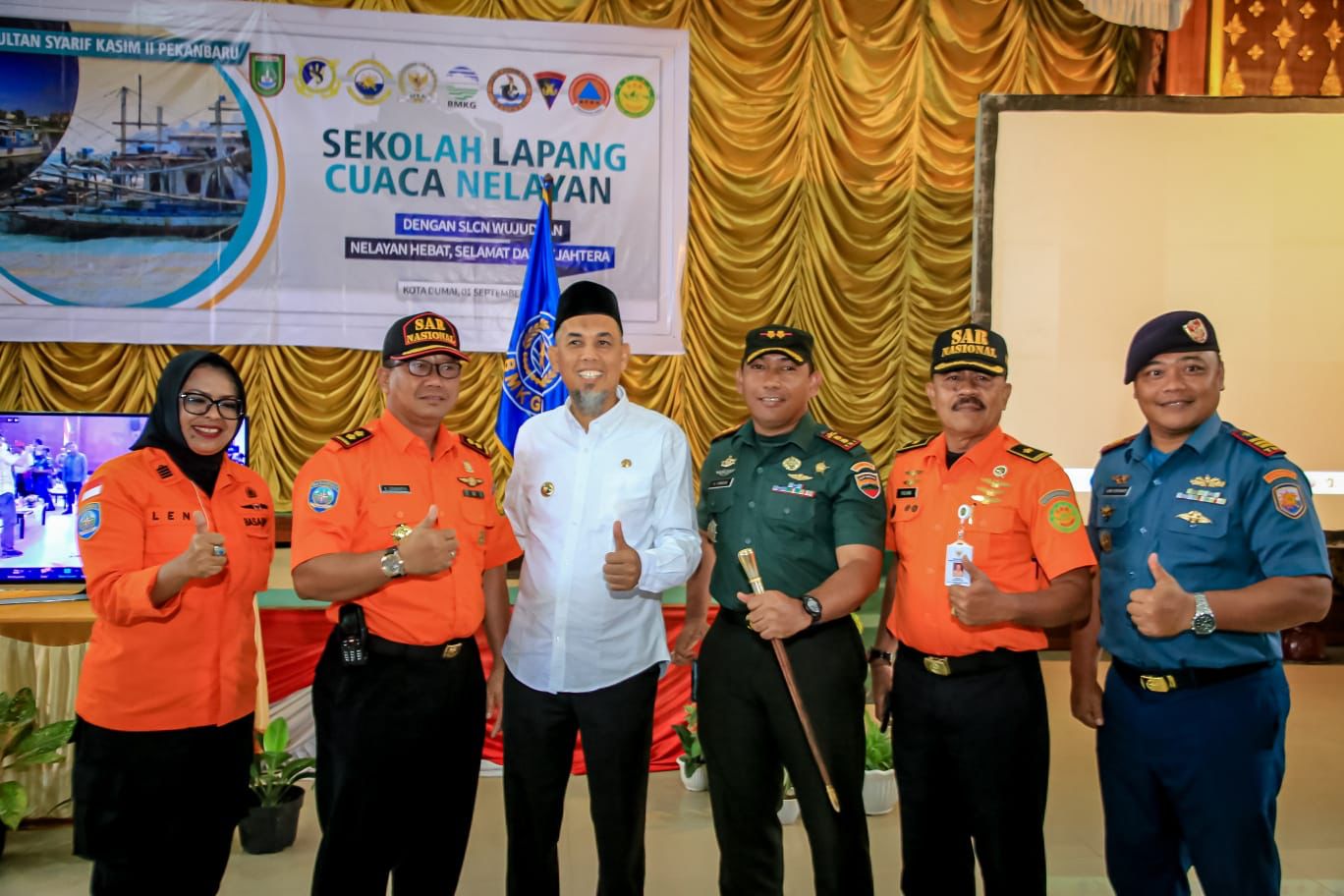Hadiri Pembukaan SLCN, Wali Kota Dumai: Manfaatkan Informasi Cuaca dan Iklim Laut BMKG Secara Maksimal