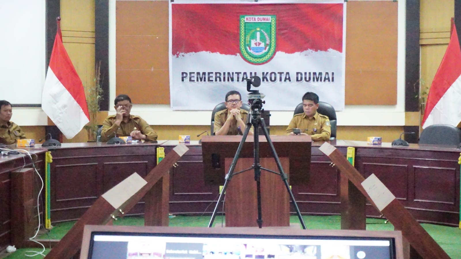 Usai Rapat Virtual Dengan Presiden, Sekdako Dumai Intruksikan Kepala OPD Segera Kendalikan Inflasi 