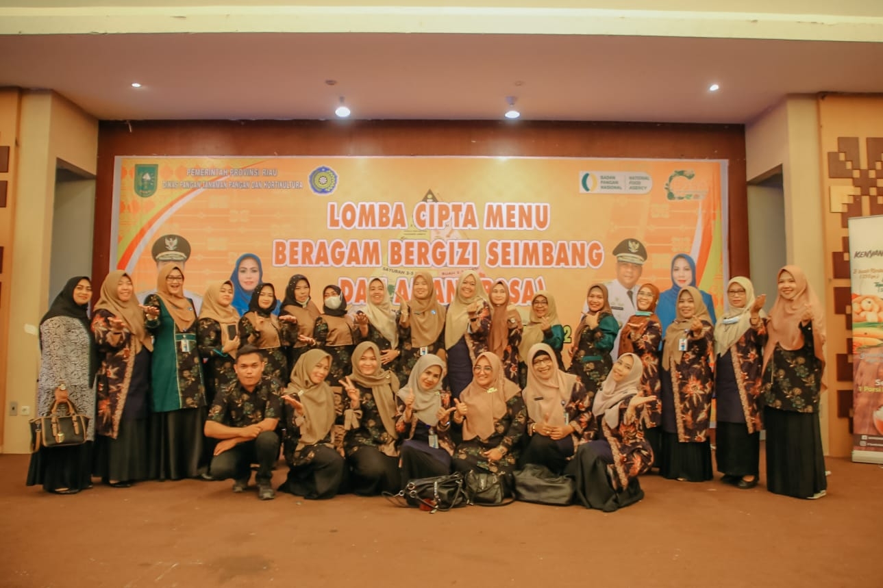 Hadiri Lomba Cipta Menu B2SA, Ketua TP PKK Dumai Berharap IRT Lebih Variatif Dalam Menyajikan Menu Makanan Bergizi