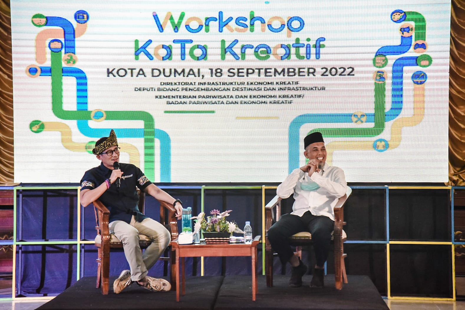 Kementrian Pariwisata Ekonomi dan Kreatif (Kemenparekraf) Republik Indonesia Laksanakan Workshop Kata Kreatif di Kota Dumai