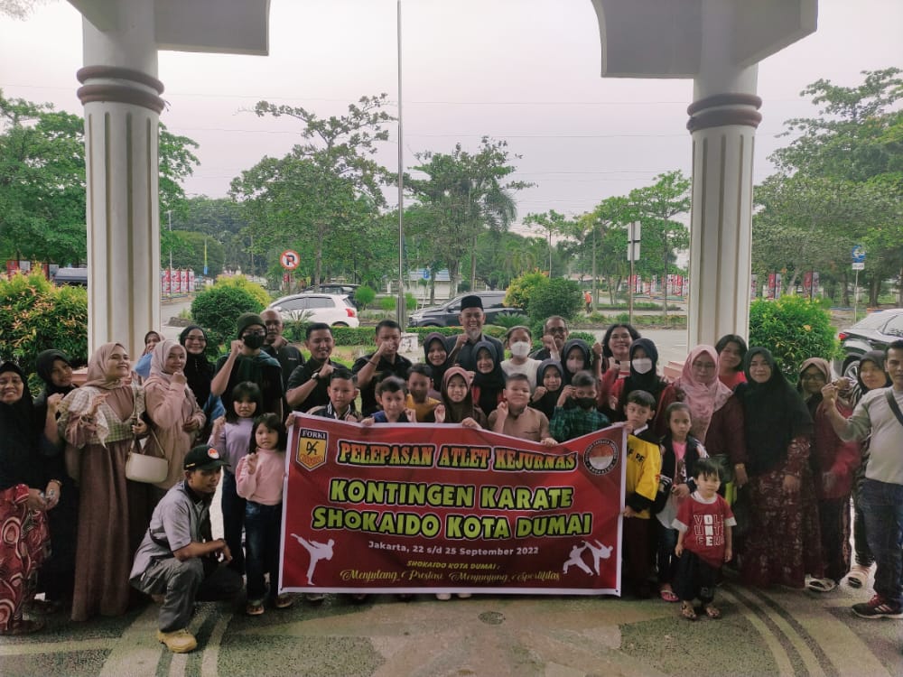 15 Putra Putri Dumai Berlaga Pada Kejurnas Shokaido, Wali Kota: Tetap Semangat Dan Kompak