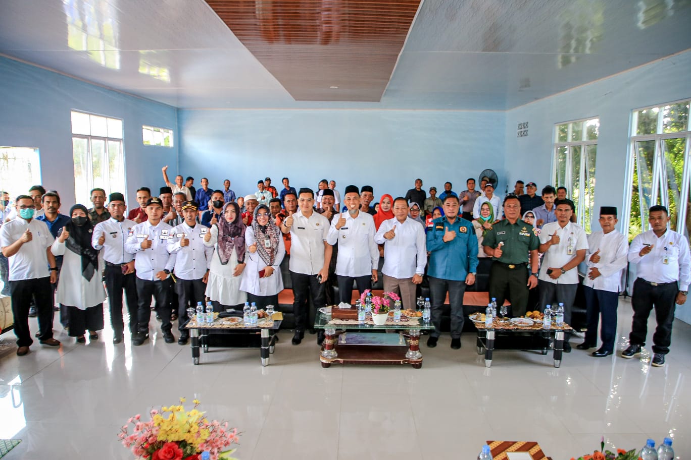 Hadiri Sosialisasi Di Kecamatan Dumai Selatan, Wali Kota : Mari Semangat Layani Masyarakat