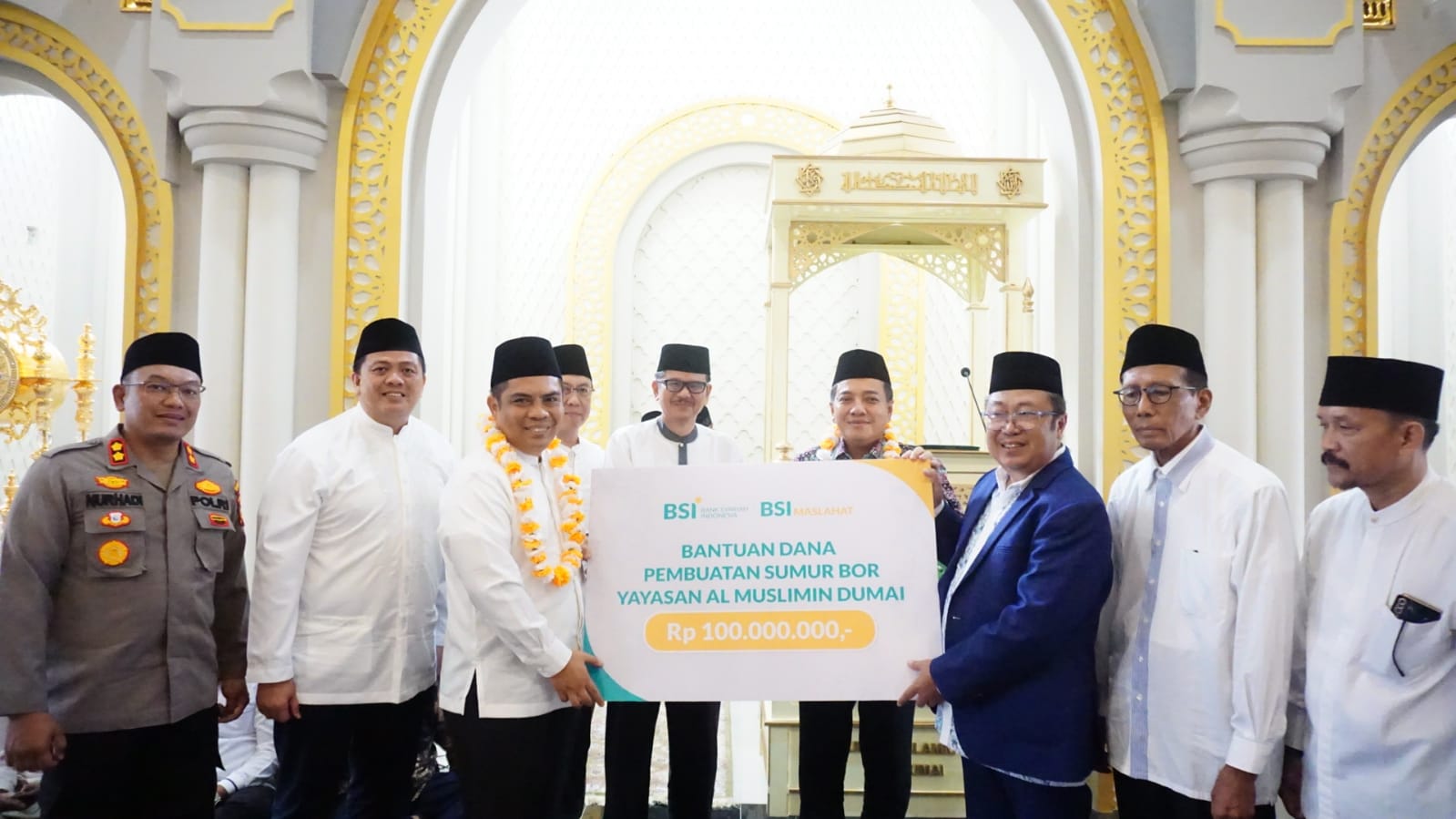 Sekda Hadiri Peresmian Masjid Muslimin, Anggota DPR RI Ajak Umat Islam Memakmurkan Masjid