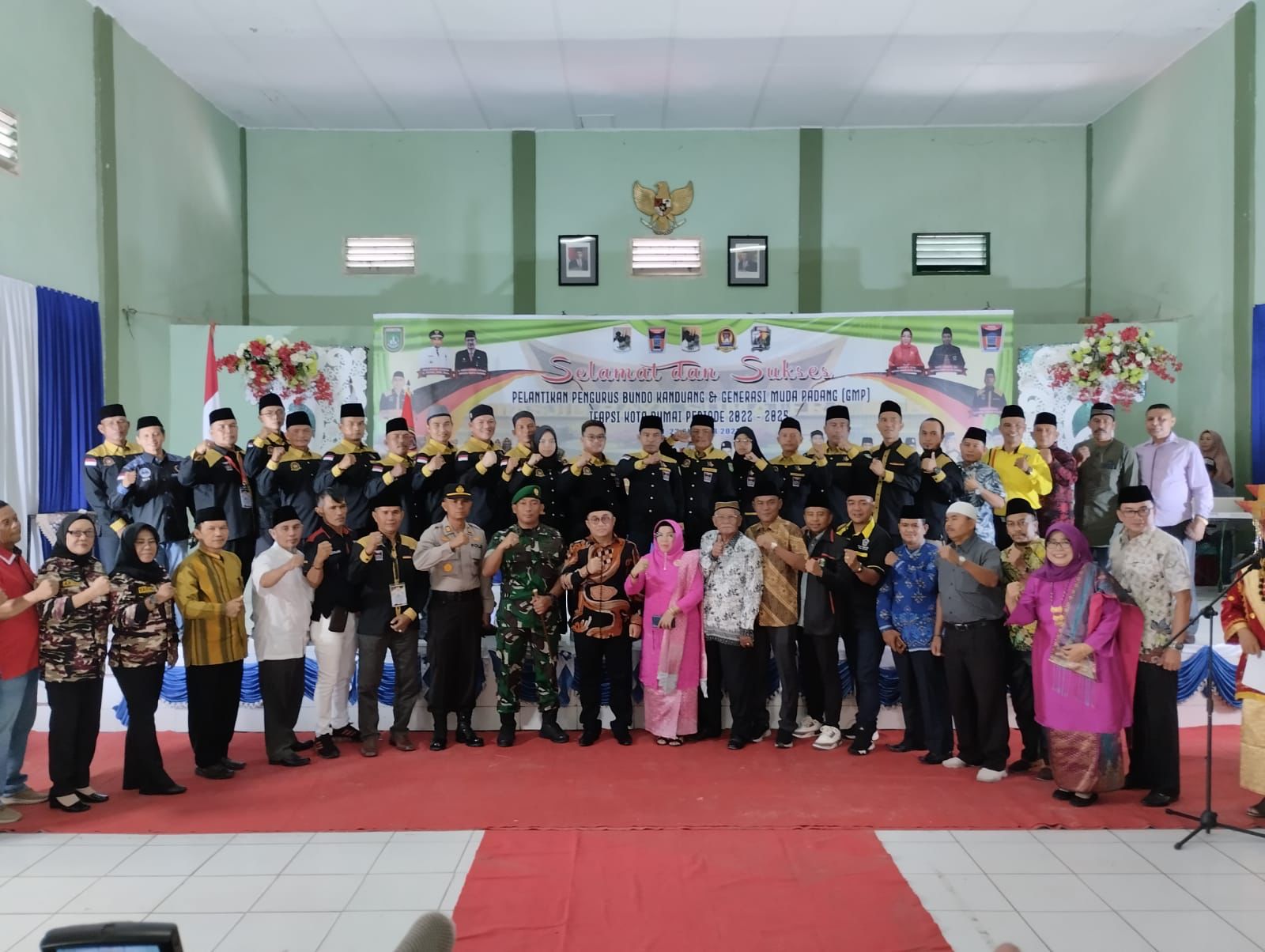 Hadiri Pelantikan Bundo Kanduang Dan GMP IFAPSI Dumai, Asisten III: Jadikan Perbedaan Sebagai Kekuatan Pembangunan Daerah