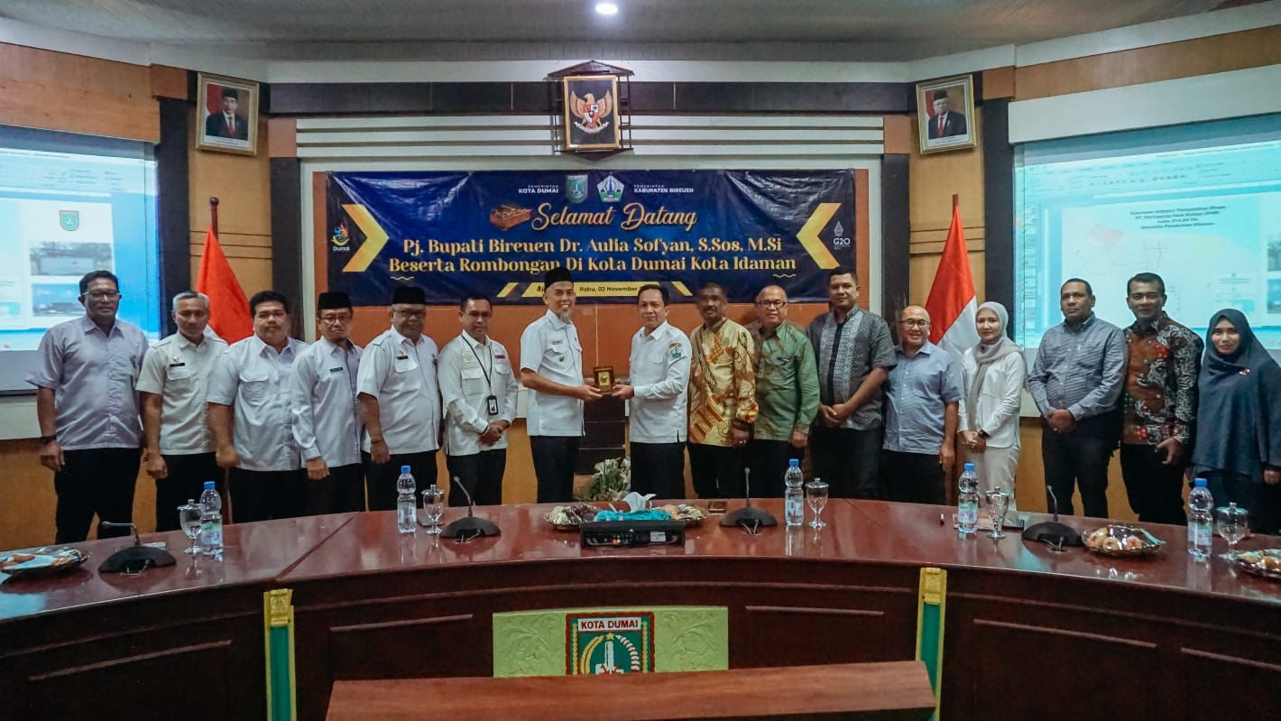 Terkait Penetapan Kawasan Industri Di Peta Pola Ruang Revisi RTRW, Kab. Bireuen Studi Literatur Ke Kota Dumai Idaman