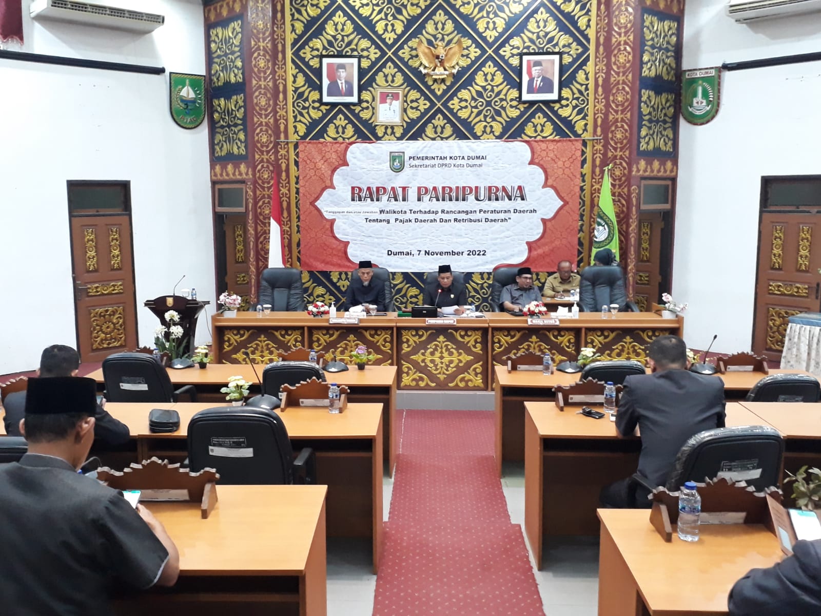 Wali Kota Dumai Sampaikan Tanggapan Atas Pandangan Fraksi DPRD Terhadap Ranperda Pajak Daerah Dan Pajak Retribusi