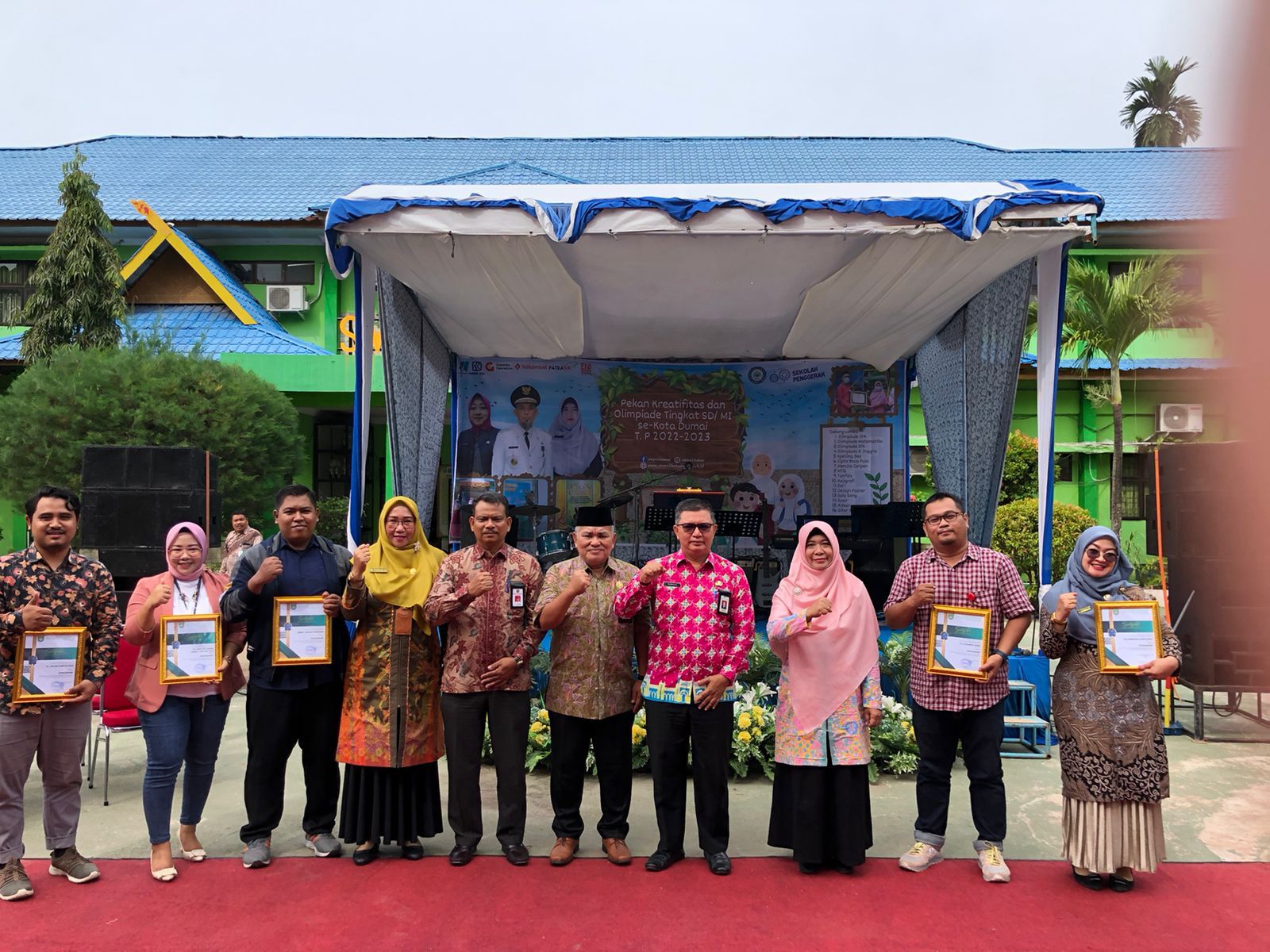 Diikuti 771 Pelajar, Asisten I Buka Pekan Kreatifitas Dan Olimpiade Tingkat SD Dan MI Se-Kota Dumai