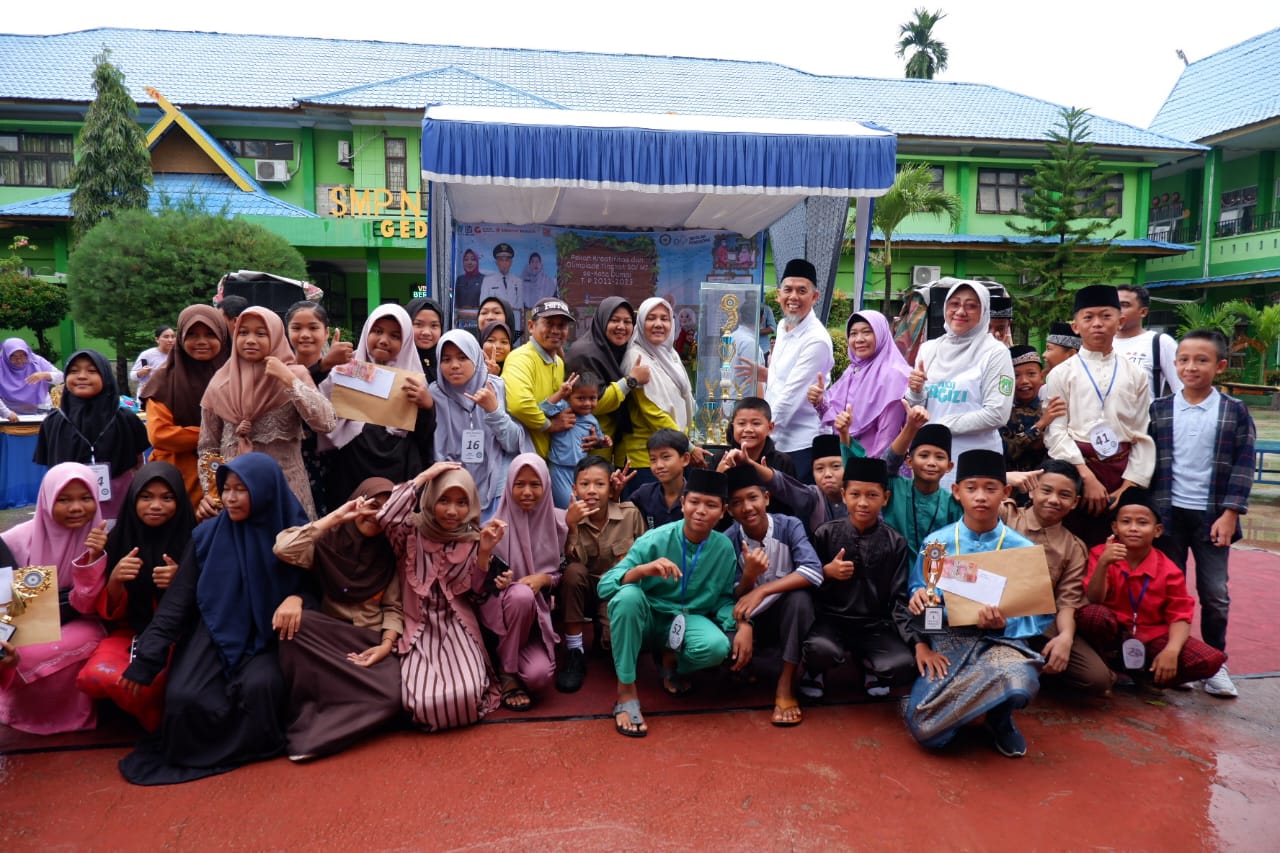 SDN 003 Pangkalan Sesai Raih Juara I Dalam Pekan Kreatifitas dan Olimpiade Tingkat SD/MI se Kota Dumai