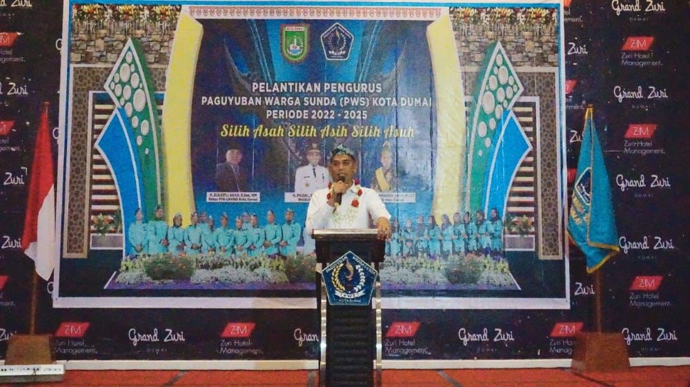 Muhammad Jufri Nahkodai PWS Dumai, Wali Kota: Jaga Nama Baik Paguyuban
