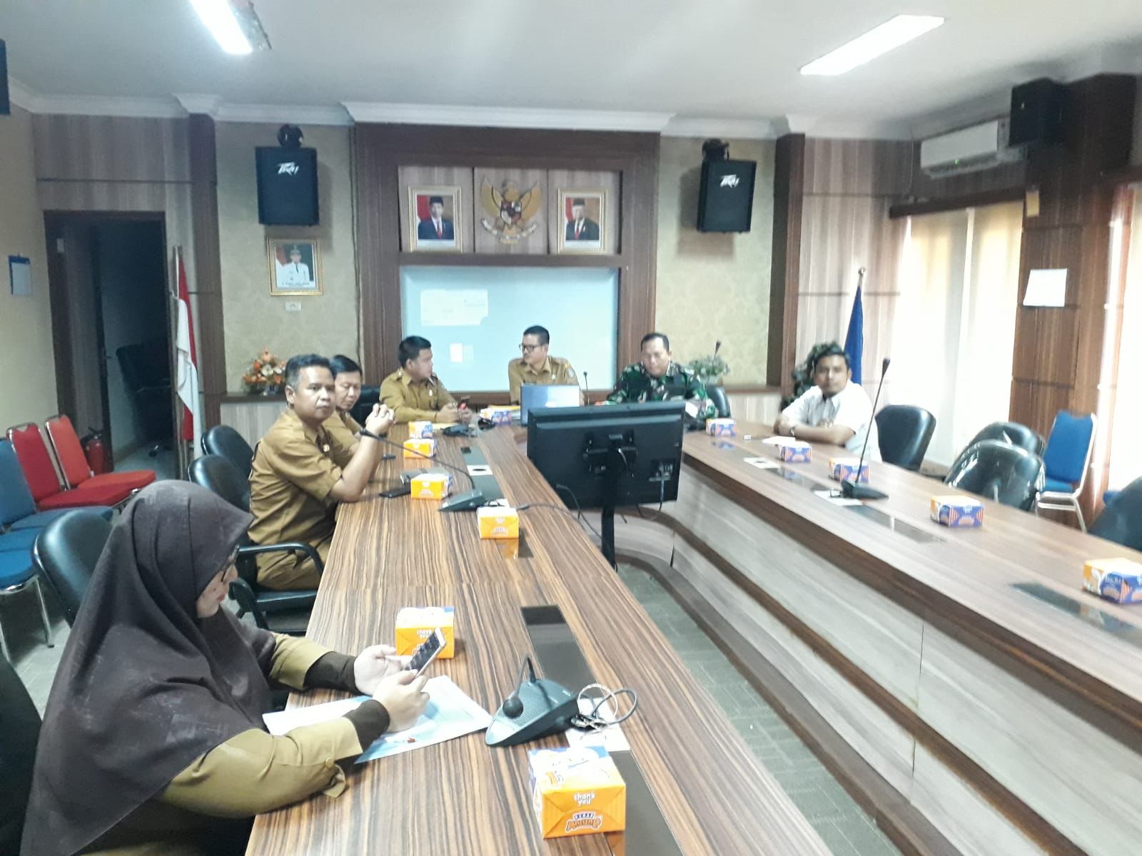 Sekdako Dumai Ikuti Rakor Nasional Pengendalian Inflasi Tahun 2022 Secara Hybrid, Mendagri: Kondisi Inflasi Indonesia Semakin Membaik