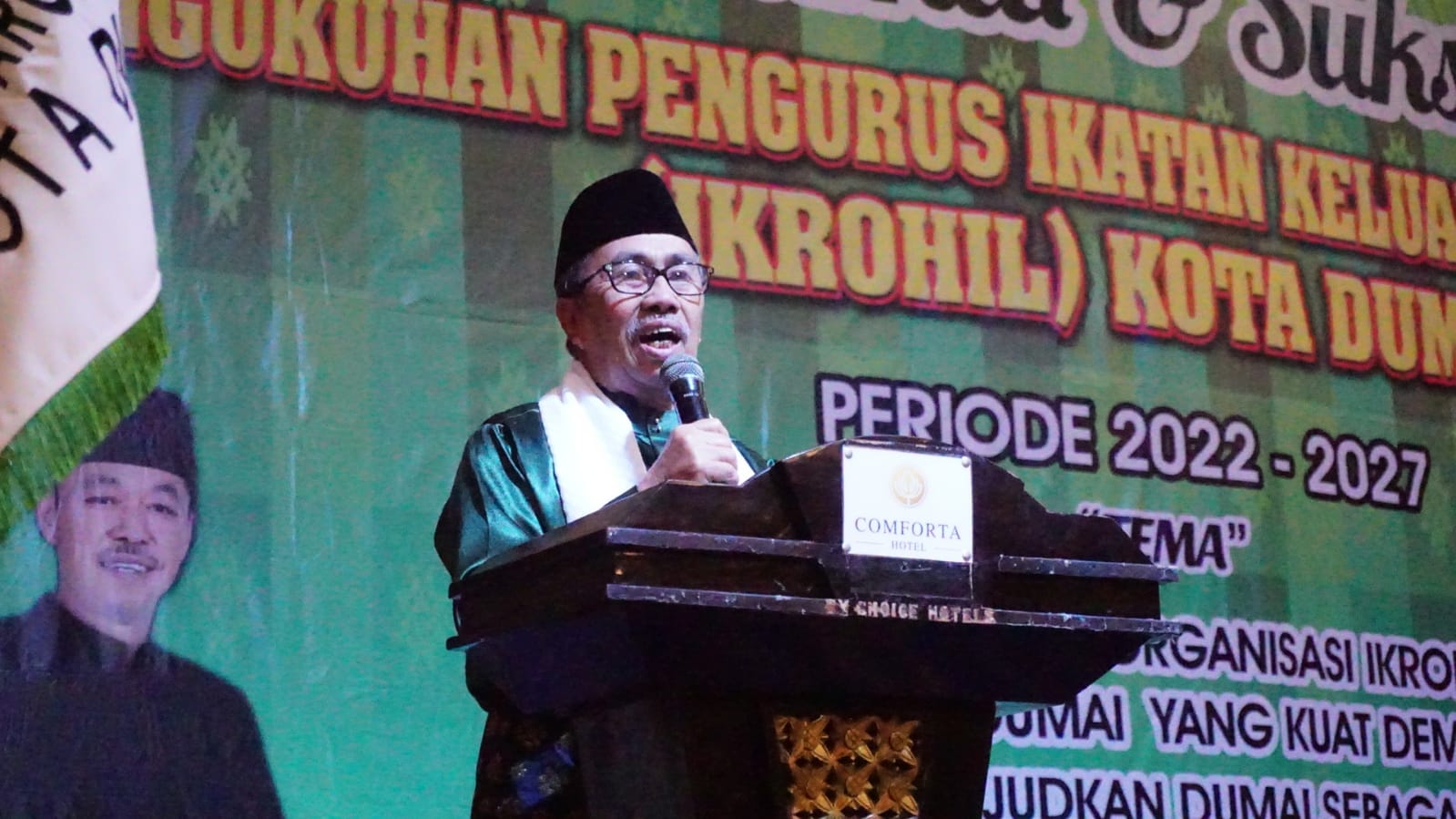 IKROHIL Dikukuhkan, Gubernur Riau Berharap Semua Pihak Dapat Membantu Membangun Kota Dumai