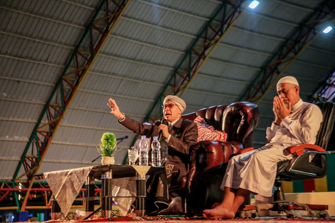 Tingkatkan Iman dan Taqwa, Ribuan Warga Dumai Dengarkan Tausyiah Buya Yahya 