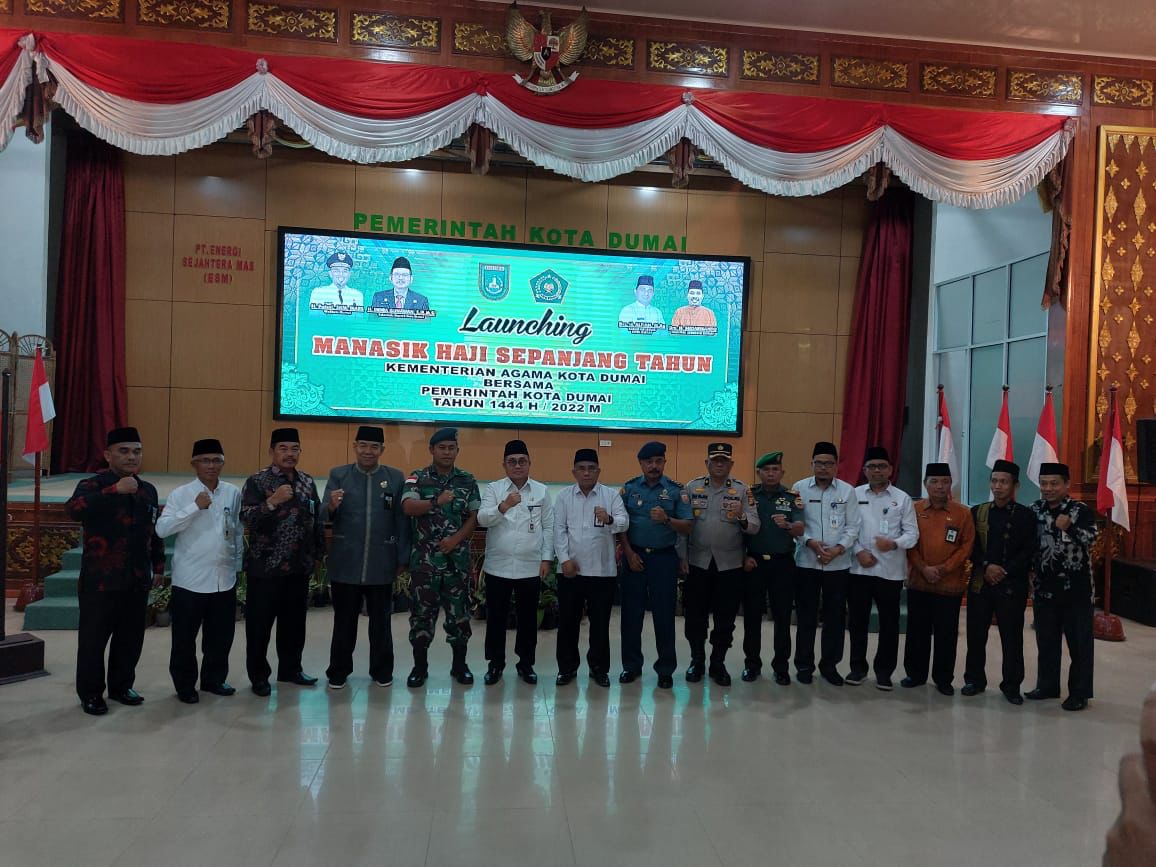 Dihadiri Ratusan CJH, Asisten III Launching Manasik Haji Sepanjang Tahun