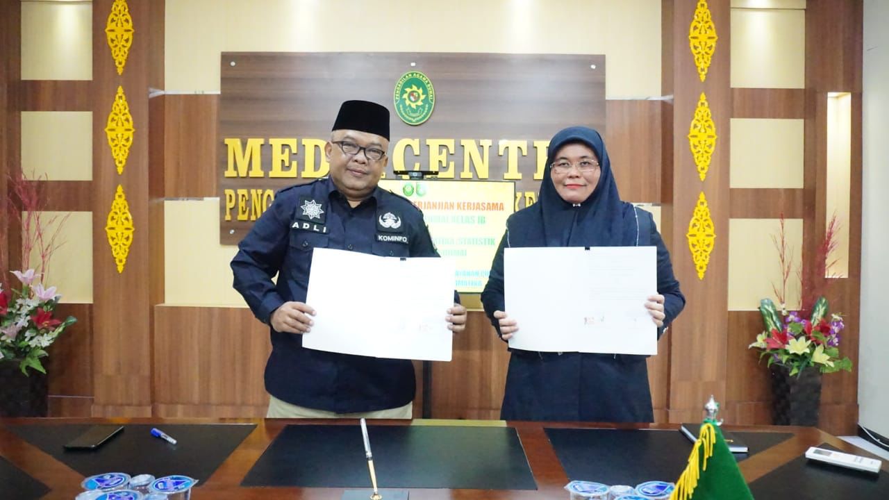 Optimalisasi Sistem Layanan dan Informasi Publik, Pengadilan Agama Dan Diskominfotiksan Dumai Jalin Kerja Sama