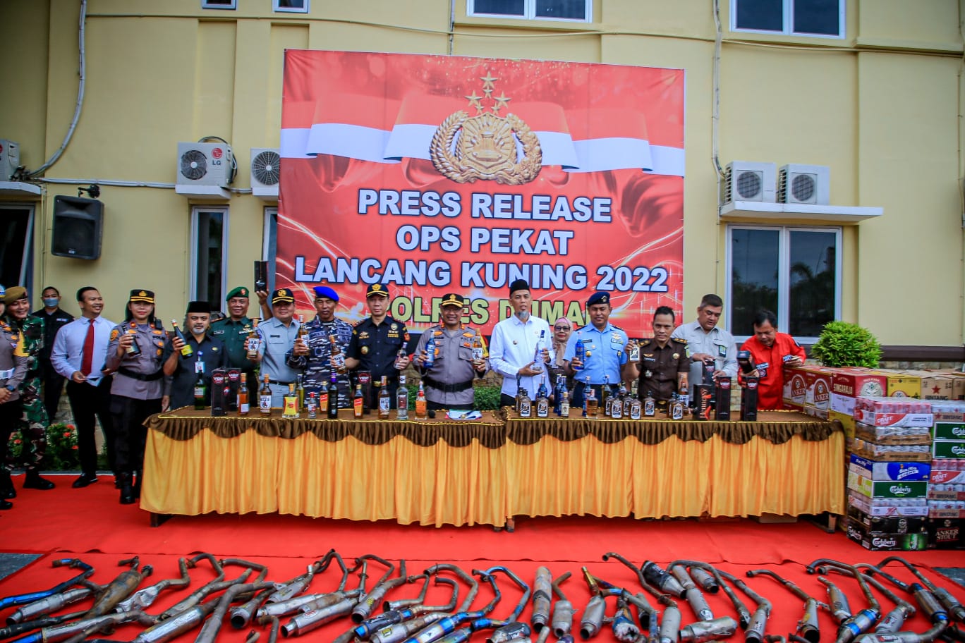 Operasi Lilin Resmi Digelar, Wali Kota Ajak Semua Pihak Untuk Menjaga Kondusifitas Kota Dumai