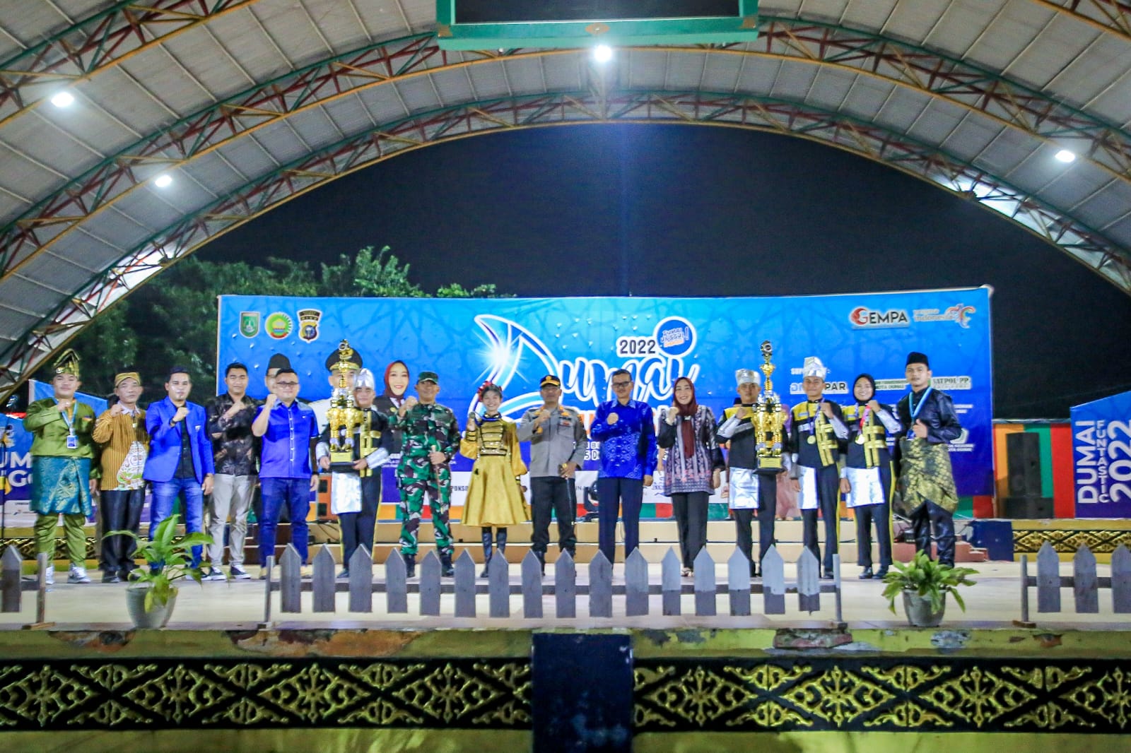 Berlangsung Apik Dan Spektakuler, Sekdako Dumai Buka Secara Resmi Malam Pembukaan Dumai Funtastic 2022
