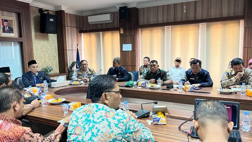 Pimpin Rakor Bersama Forkopimda, Wali Kota Dumai Sampaikan Amanat Presiden Untuk Daerah
