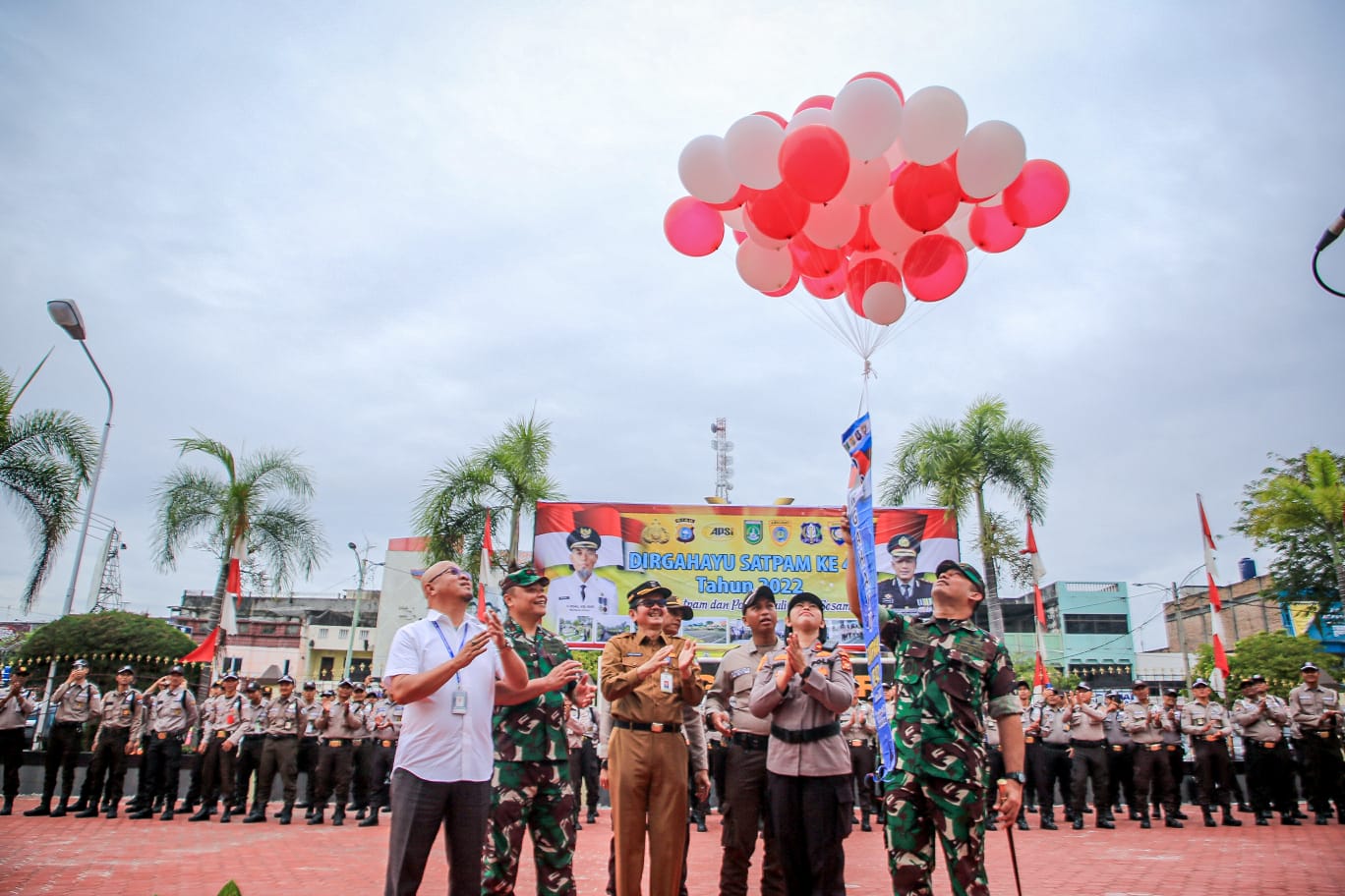 HUT Ke-42 , Sekda Berikan Apresiasi Kepada Seluruh Satpam, Semoga Semakin Profesional